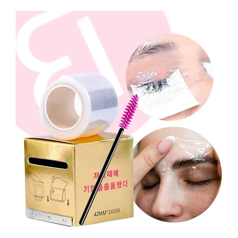 2 Rollos Papel Osmotico Microblading Micropigmentacion Tatoo Transparentes