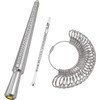 Ring Sizer Measuring Tool Set Metal Ring Sizers Stainless Steel