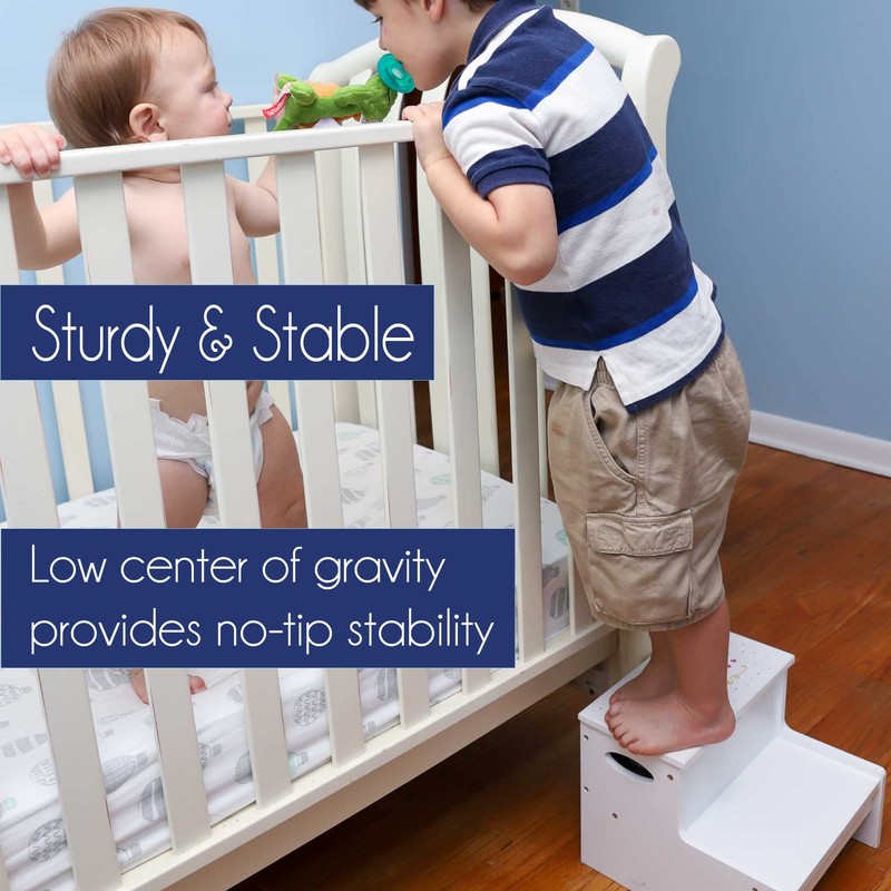 Wood Natural Storage Stool - All Dogs Brown