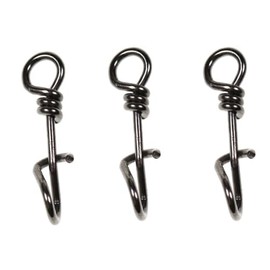 Fast attach quick change fishing clips connecter link | stainless steel | 10 units | FISHIN ADDICT (10mm)