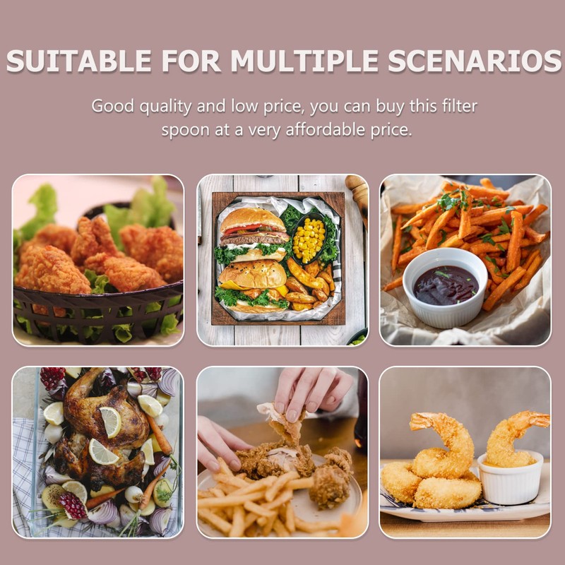 DOITOOL Stainless Steel Deep Fry Basket Round Wire Mesh Fry