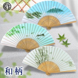 Osaka Choseido Fan, Men's, Stylish, Business, Japanese Style, Japanese Accessories, Festival, Plain, Boxed, dragonfly