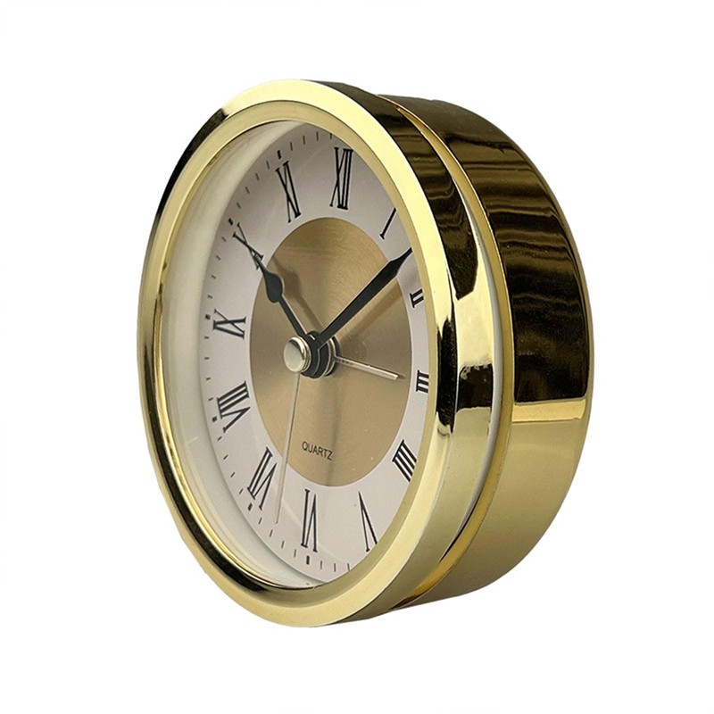 UncleS 3.5inch (89mm) Clock Insert Roman Numeral Round Watch Insert
