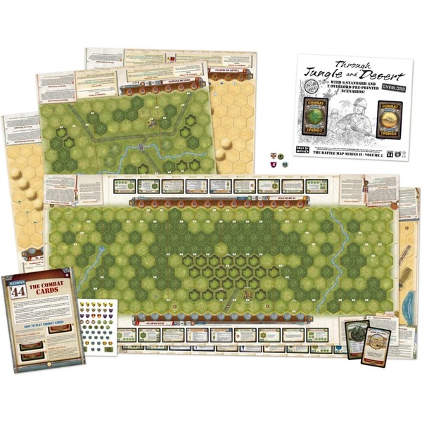 Memoir '44 Through Jungle and Desert Board Game EXPANSION | Historical Miniatures Battle Game for Adults and Kids | Ages 8+ | 2 Players | Average Playtime 30-60 Minutes | Made by Days of Wonder