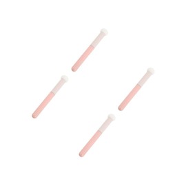 OATIPHO 4pcs Portable Concealer Brush with Mushroom Head Sponge Dry Wet Use Makeup Applicator for Face Nose Eyelids Brightening Travel Friendly Compact Design