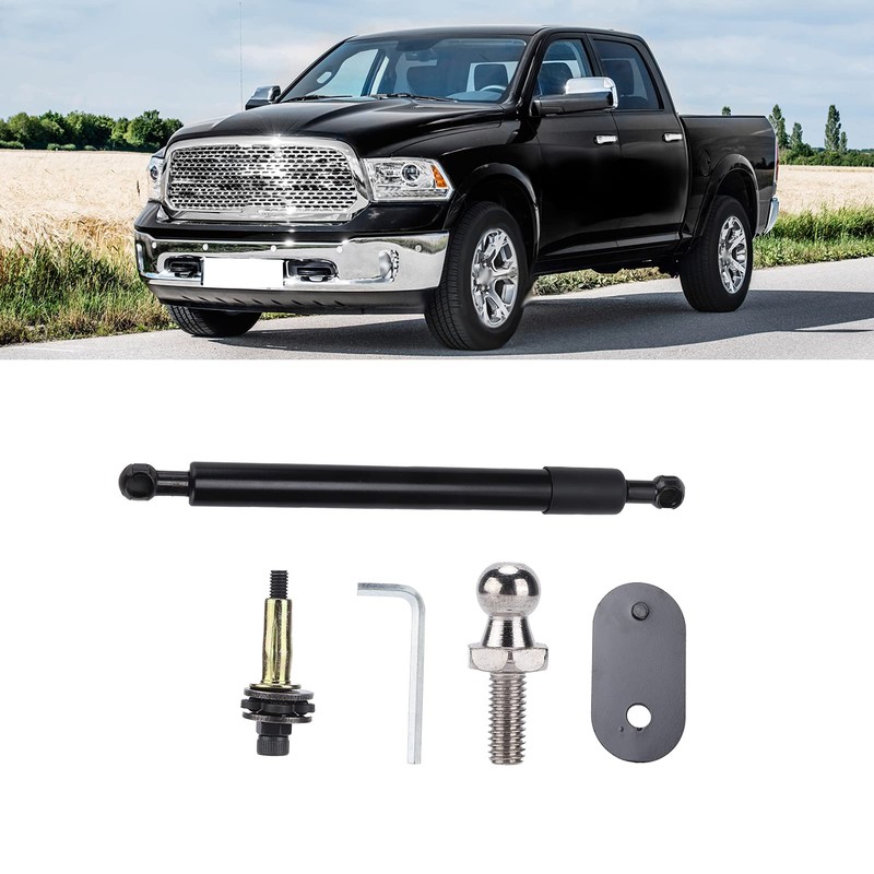 Akozon Boot Lift Strut, Carbon Steel Tailgate Boot Lift Strut