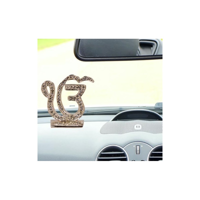 Purpledip Sikh religiöses Symbol 'Ik Onkar' Gott-Is-One Schaustück Statue für