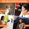 Adjustable Microphone Holder Clip, 1 Pcs Plastic Spring Mic Clip,