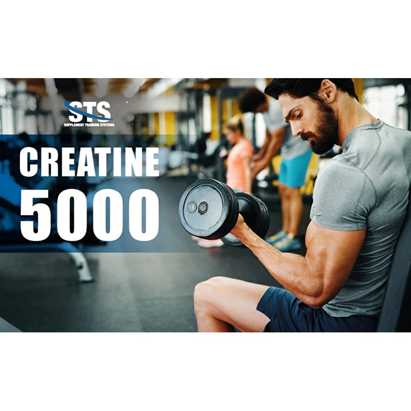 STS Creatine 300 Grams - 100% Pure Raw Creatine Monohydrate