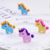 Ranvi 30 PCS Unicorn Erasers, Mini Erasers for Kids Play