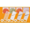 Nagao TSUMESANJO VSY-01 Cookware Set, Slicer, Grater, Julienne, and Thumb