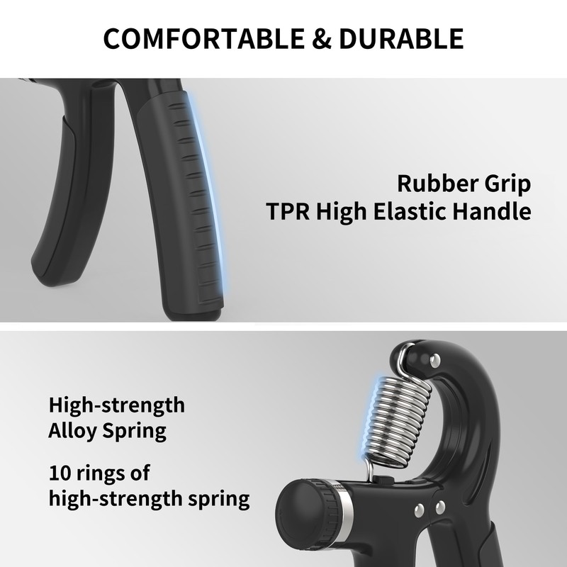 PROIRON Hand Grips Strengthener, Adjustable Grip Strength Trainer, Hand Exerciser