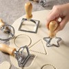 Ravioli Stamp Maker Cutter with Roller Wheel, Set of 5,