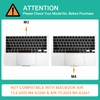 MOSISO Keyboard Cover Compatible with MacBook Air 15 inch M3