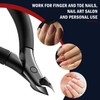 FVION Precise Cuticle Nippers, Extra Sharp Cuticle Nippers, Cuticle Scissors,