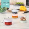 VITEVER [6 Pack] Salad Dressing Container To Go, 2.7 oz