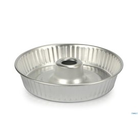 Pentole Agnelli Familie Kochen COAL43TU22 Copper and Pastry Doughnut Aluminium Thickness 0.6 cm, 22 cm, Metal, Grey