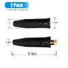 2 Pack LC-40 Welding Cable Connector Set,Welding Lead Connectors,Fit for