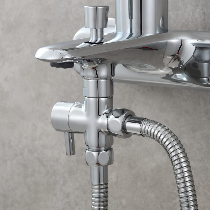 CIENCIA G1/2" Bathroom Angle Valve for Solid Brass 3-Way Shower