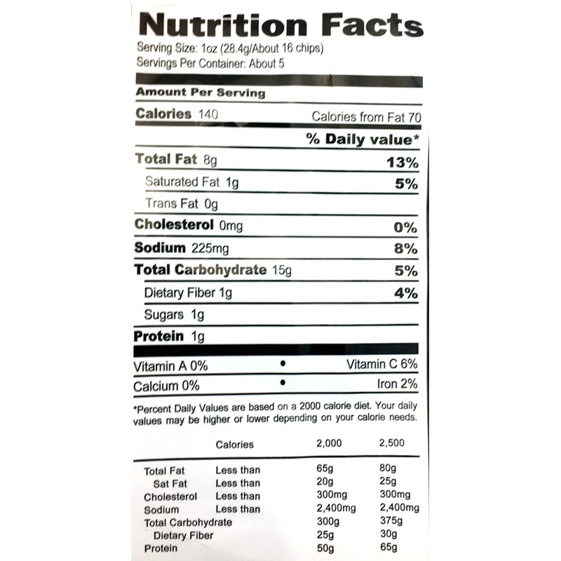 T.G.I. Friday Potato Skins Snack Chips, Jalapeno Cheddar, 4.5 Ounces