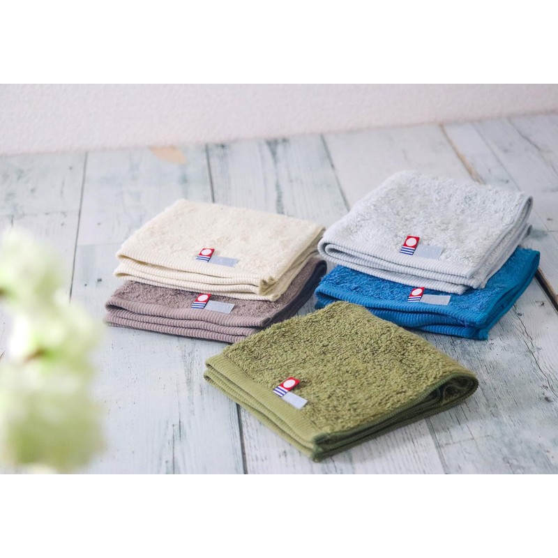 Imabari Towel Handkerchief, First 9.8 x 9.8 inches (25 x