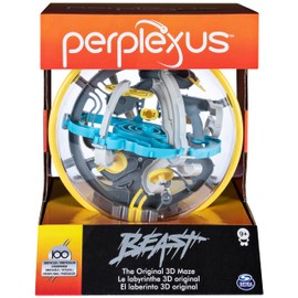 Spin Master Games Spin Master Games Perplexus Beast, 3D-Kugellabyrinth mit 100 Hindernissen - für fingerfertige Perplexus-Fans ab 8 Jahren