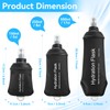 FR 250ml Soft Flask, Collapsible Soft Water Bottle for Hydration