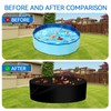 CUVZORA Dog Pool Cover 160 x 30 cm, Waterproof &