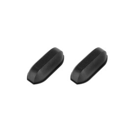 bobeini 1 Pair Replacement Plastic Bolts Luggage Foot Pads for Luggage Bags Suitcase Feet Black