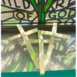 Palm Sunday Palm Crosses - Pack of 50 - 9.5" Tall