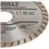 DEWALT Diamond Blade for Masonry, Dry Cutting, Continuous Rim, 7/8-Inch