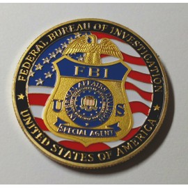 FBI Federal Bureau of Investigation IAD Special Agent Government Challenge Honor Coin