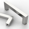 Asidrama 5 Pack 3.75 Inch(96mm) Brushed Satin Nickel Kitchen Cabinet