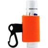 10 Orange Clip-On Neoprene Sleeves Lip Balm Holster LIPSTICK HOLDER