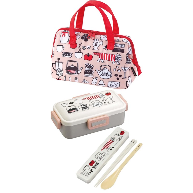 Skater KGA1-A Insulated Lunch Bag with Gusset, Lisa Larson Kitchen