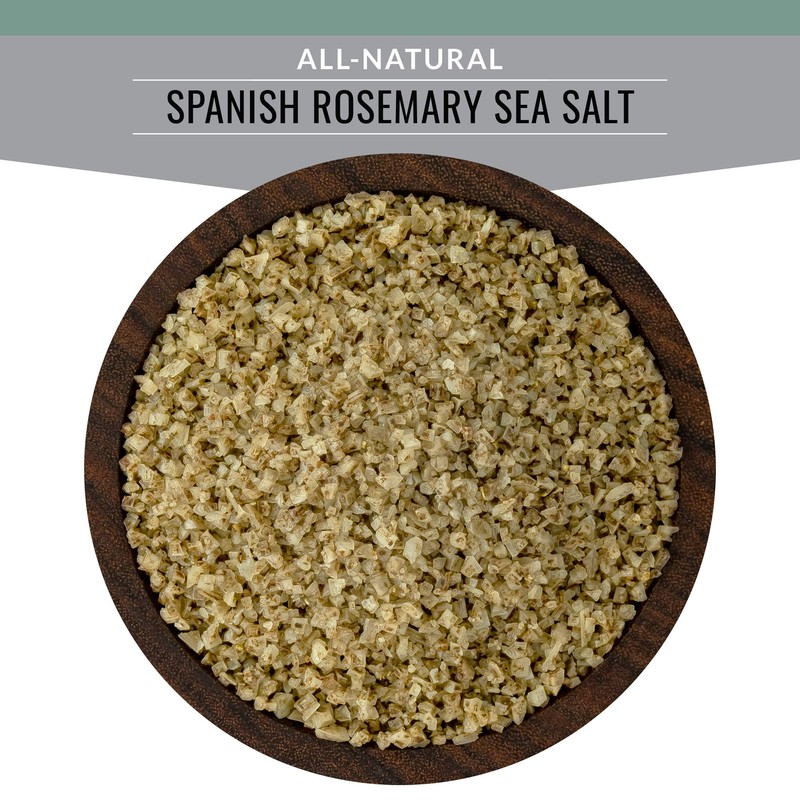 Artisan Salt Company Fusion Naturally Flavored Spanish Rosemary Sea Salt,