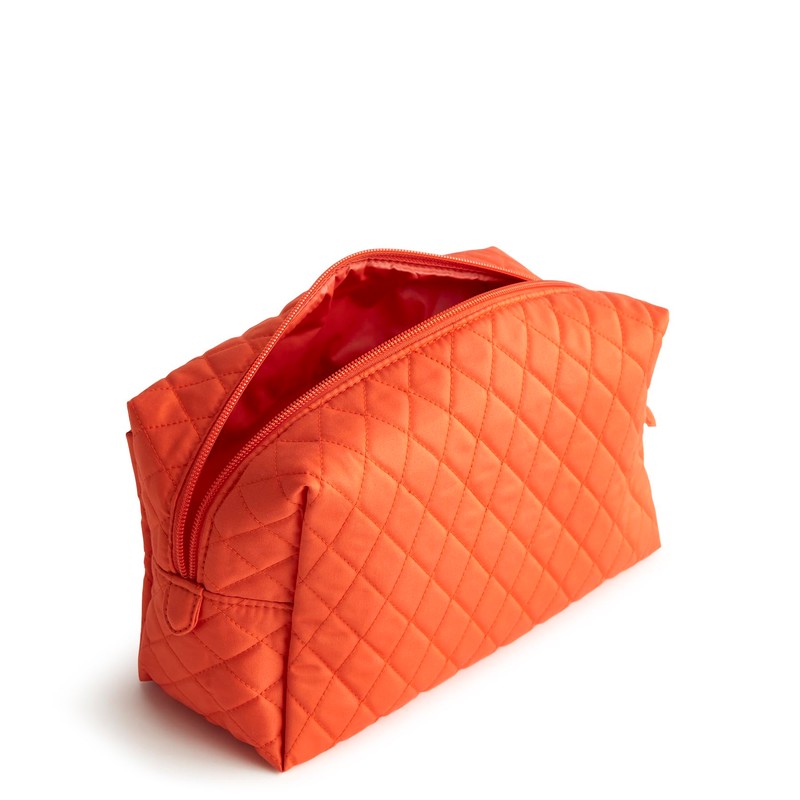 Vera Bradley Cotton Large Cosmetic, Koi Orange