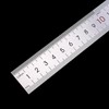 Operitacx Double Sided Metal Ruler Stainless Steel for Sewing Metric
