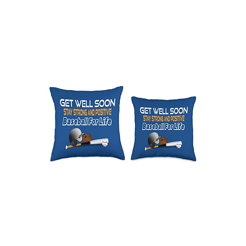 Get Well Soon Sport Baseball Athletes Feel Better Gifts Throw
