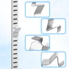 20 Pcs Heavy Duty Metal Shelving Brackets Clips Cabinet Shelf