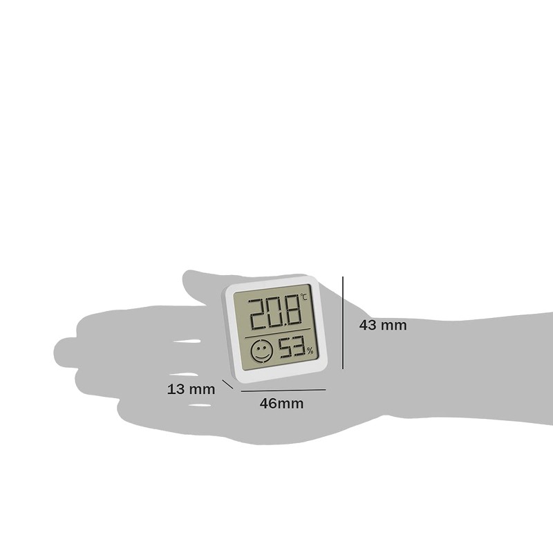 TFA Dostmann Digital Thermo-Hygrometer 30.5053.02.04 Set of 4 Indoor Temperature