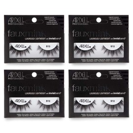 Ardell Faux Mink 810 Black, 4 Pack