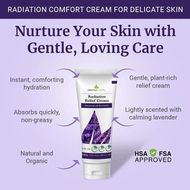 Radiation Burn Cream for Radiation Therapy Patients - Size: 6 Ounce