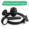 Original StoneStream® EcoPower High Pressure Matte Black Shower Head -