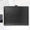 Writing Case 2 Ring Binder A4 Conference Folder Magnetic Closure