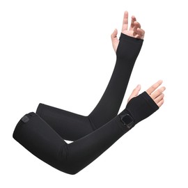 PIROXIS Arm Cover, Men's, Summer, Arm Cover, UPF 50+, Protects Your Skin From UV Rays, Cool To The Touch, Includes Velcro For Improved Fit, Sweat Absorbent, Quick Drying, Combines Practicality And