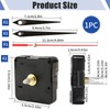 Quartz Movement for Wall Clock, Super Quiet for DIY Projects,