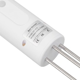 Soil Tester with APP Connection, Compact 304 Probe Real Time Data Moisture Testing for Zigbee Greenhouse