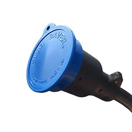 GR Innovations | 7 Way Plug Cover | Superior 7-Pin Trailer Plug Protector | Universal Fit | 7-Way Plug Saver | Plug Top, Stopping, Dirt, Bugs, Grime | USA-Made