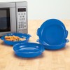 Fox Valley Traders Set of 4 Microwave Plates by Chef's